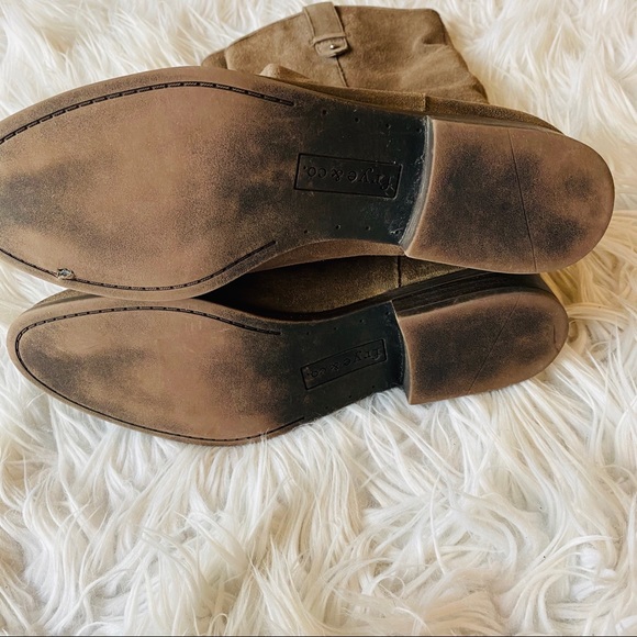 Frye & co suede riding boots - Picture 6 of 8